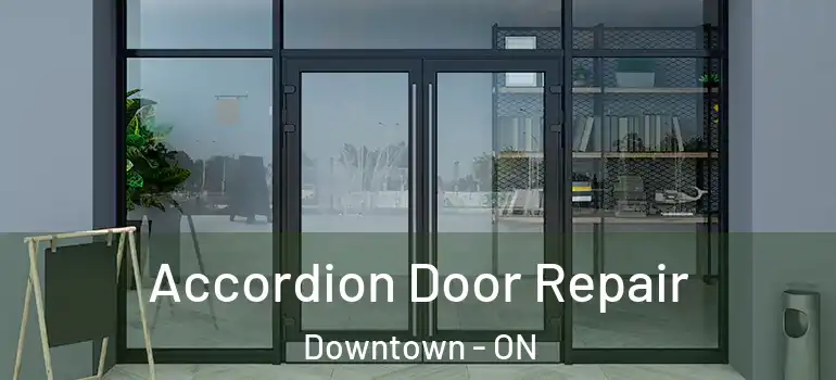 Accordion Door Repair Downtown - ON