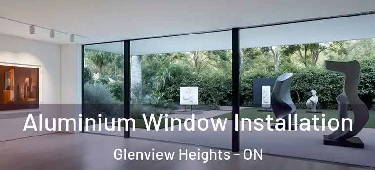 Aluminium Window Installation Glenview Heights - ON