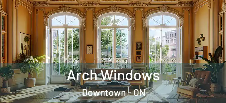 Arch Windows Downtown - ON
