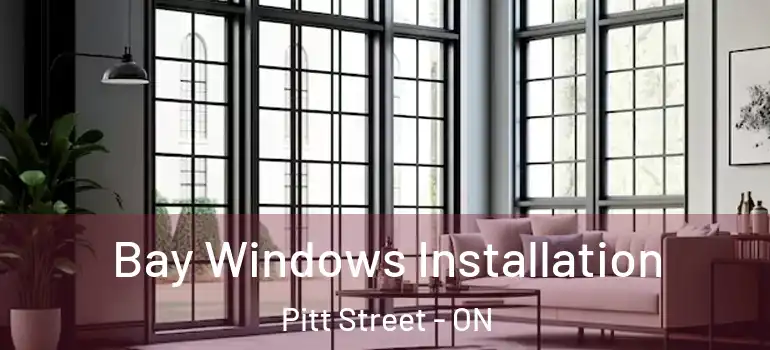 Bay Windows Installation Pitt Street - ON