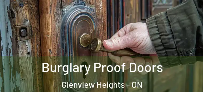 Burglary Proof Doors Glenview Heights - ON