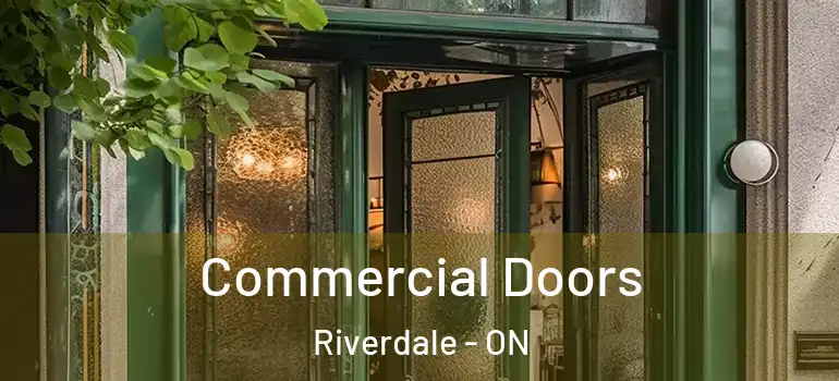Commercial Doors Riverdale - ON