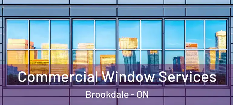 Commercial Window Services Brookdale - ON
