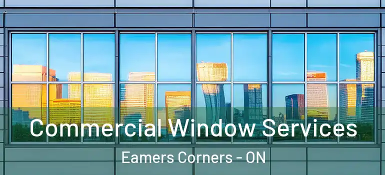 Commercial Window Services Eamers Corners - ON