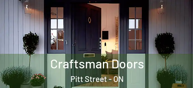 Craftsman Doors Pitt Street - ON