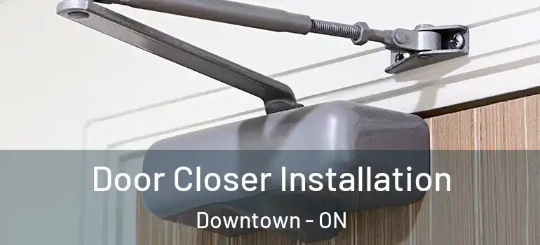Door Closer Installation Downtown - ON