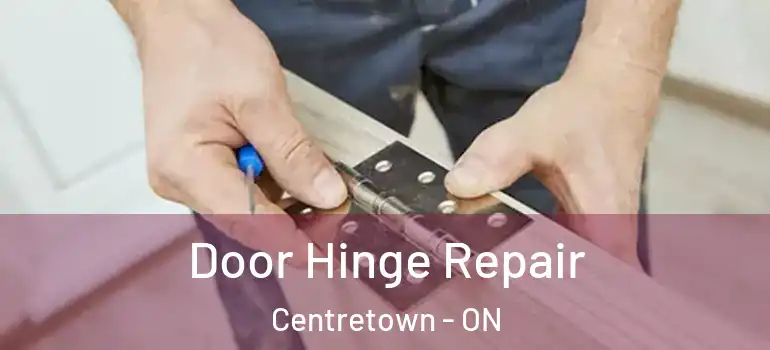 Door Hinge Repair Centretown - ON