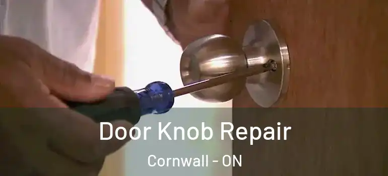 Door Knob Repair Cornwall - ON