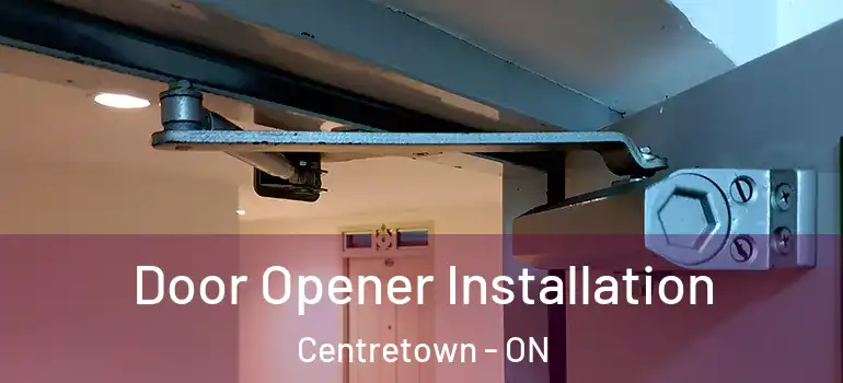 Door Opener Installation Centretown - ON