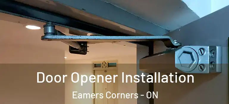 Door Opener Installation Eamers Corners - ON