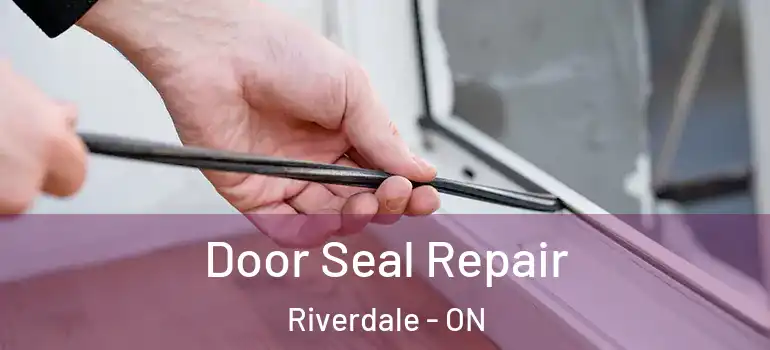 Door Seal Repair Riverdale - ON