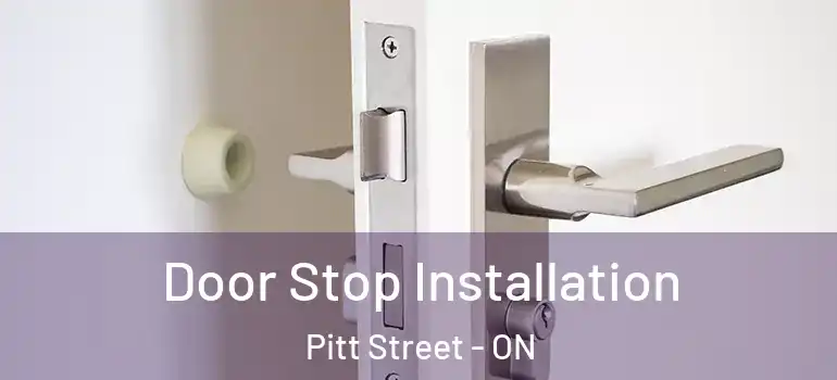 Door Stop Installation Pitt Street - ON