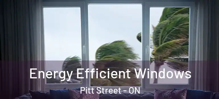 Energy Efficient Windows Pitt Street - ON