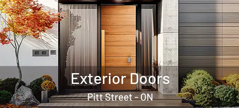 Exterior Doors Pitt Street - ON