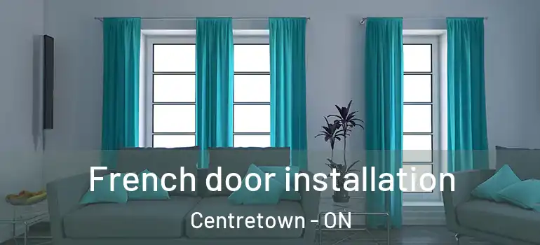 French door installation Centretown - ON