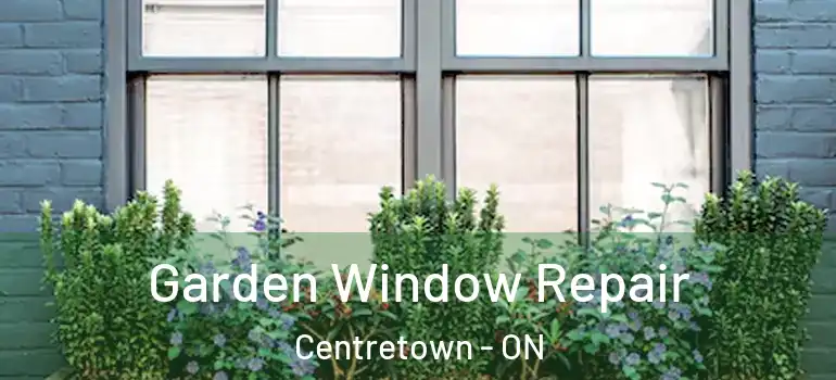 Garden Window Repair Centretown - ON