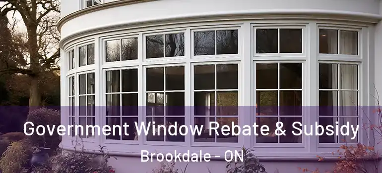 Government Window Rebate & Subsidy Brookdale - ON