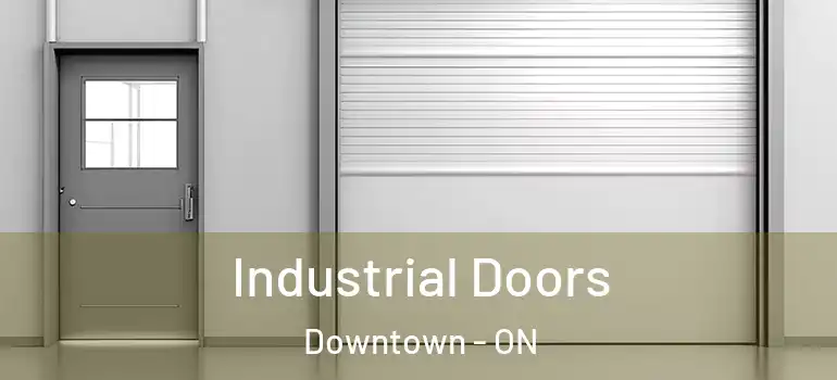 Industrial Doors Downtown - ON