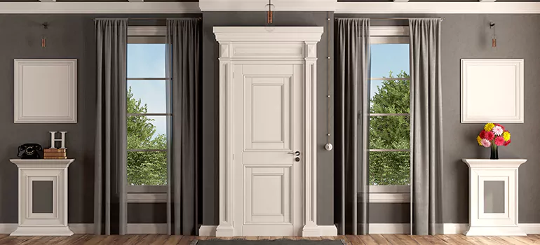 Removable Center Door Mullion in North End, Ontario