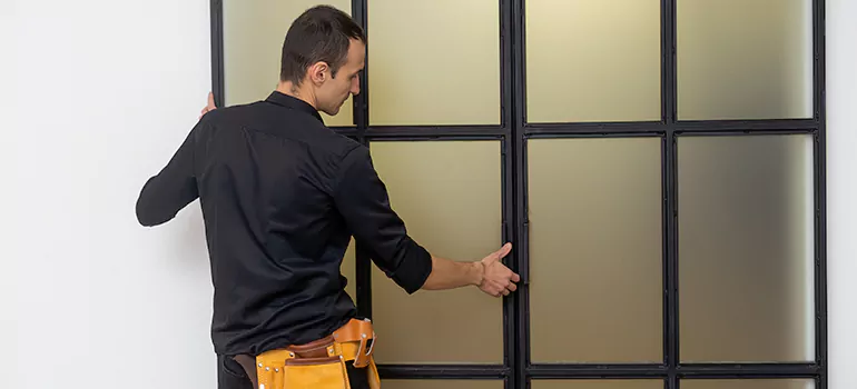 Patio French door installation in Centretown, ON