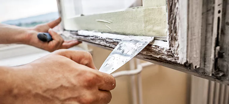 Exterior Window Frame Repair in Pitt Street, ON