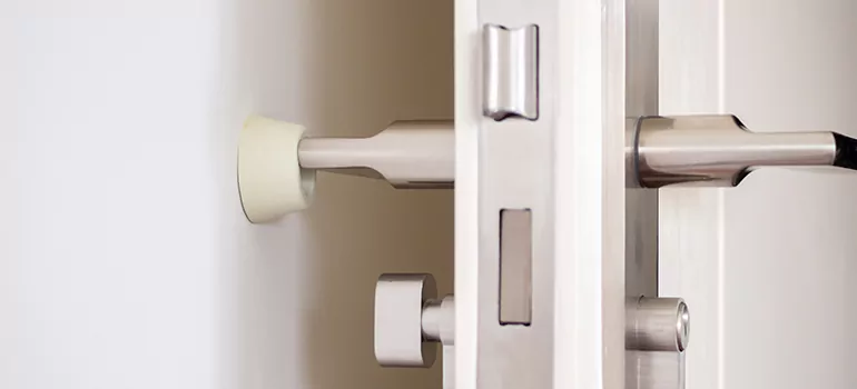 Half Moon Door Stop Installation in Pitt Street, ON