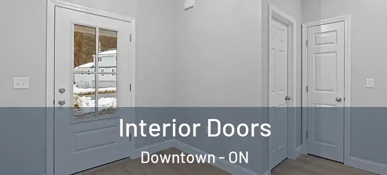 Interior Doors Downtown - ON