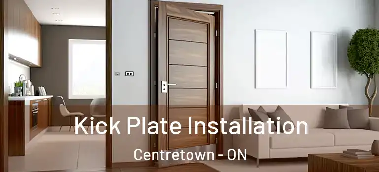 Kick Plate Installation Centretown - ON