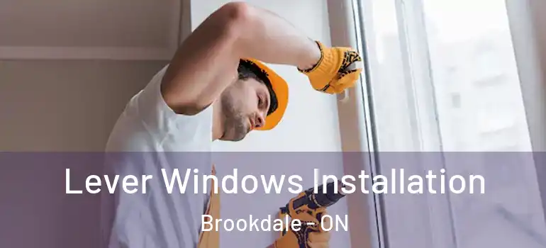 Lever Windows Installation Brookdale - ON