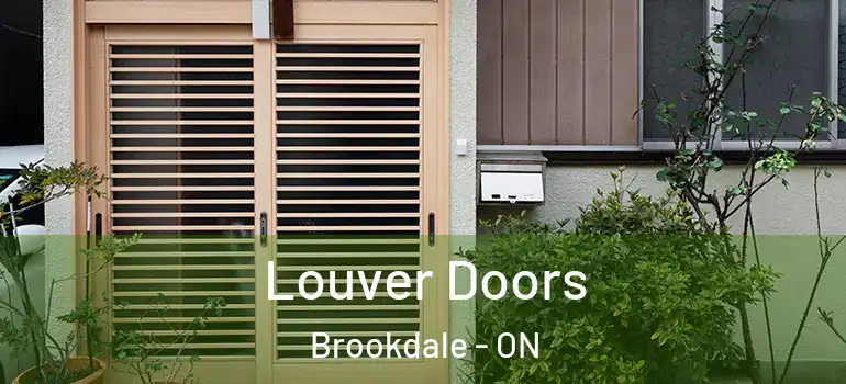 Louver Doors Brookdale - ON