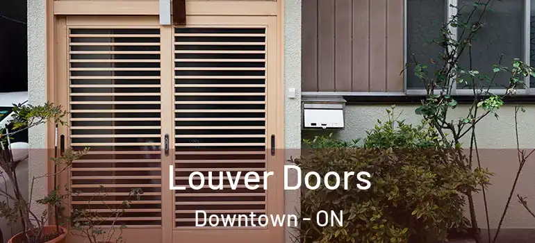 Louver Doors Downtown - ON