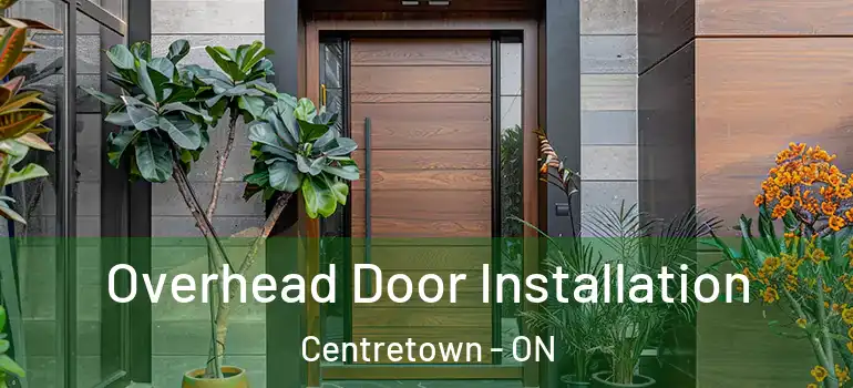 Overhead Door Installation Centretown - ON
