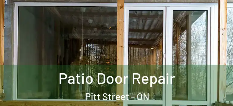 Patio Door Repair Pitt Street - ON