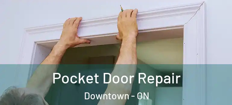 Pocket Door Repair Downtown - ON