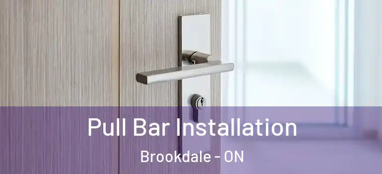 Pull Bar Installation Brookdale - ON