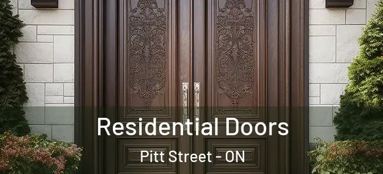 Residential Doors Pitt Street - ON