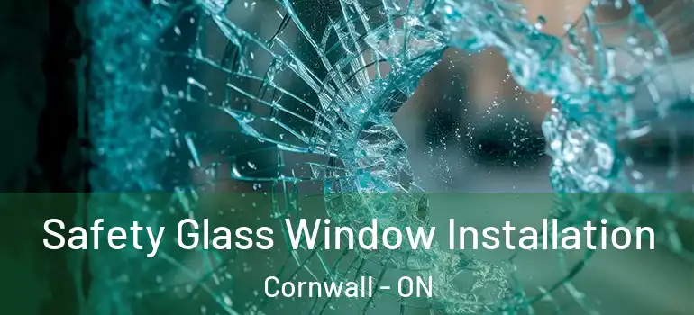 Safety Glass Window Installation Cornwall - ON