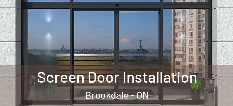 Screen Door Installation Brookdale - ON