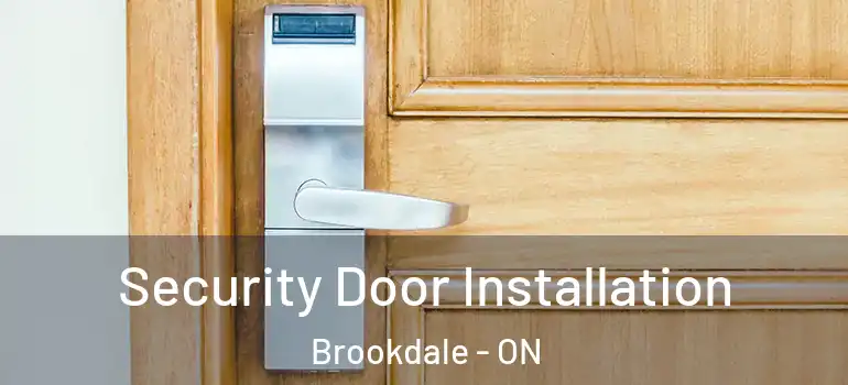 Security Door Installation Brookdale - ON