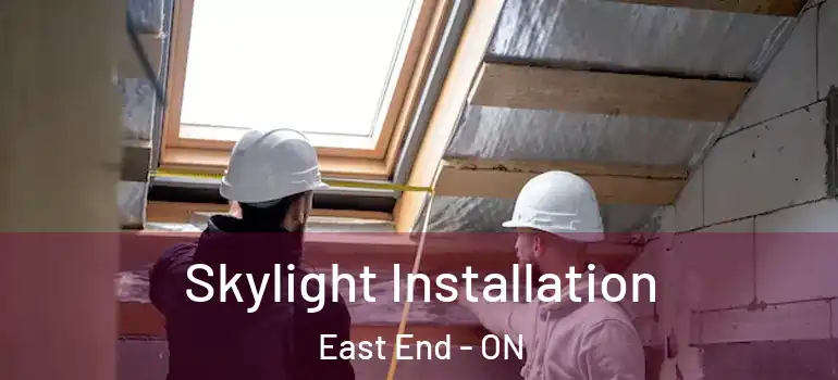 Skylight Installation East End - ON