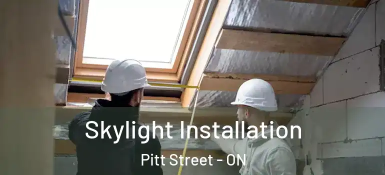 Skylight Installation Pitt Street - ON