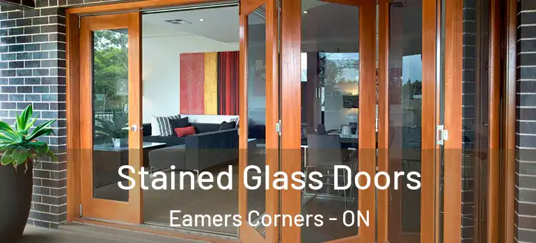 Stained Glass Doors Eamers Corners - ON