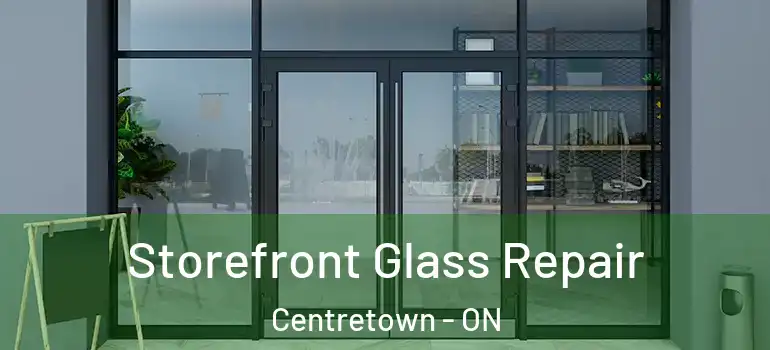 Storefront Glass Repair Centretown - ON