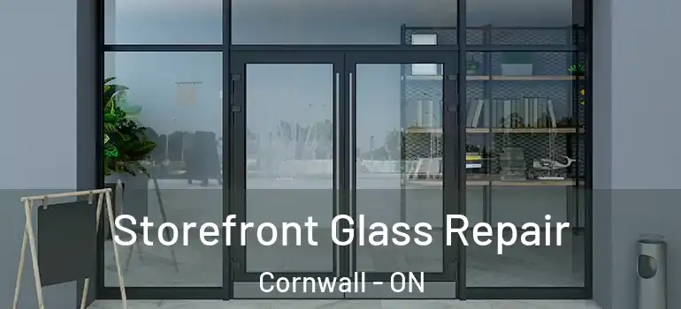 Storefront Glass Repair Cornwall - ON