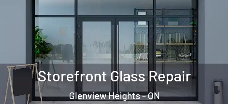 Storefront Glass Repair Glenview Heights - ON