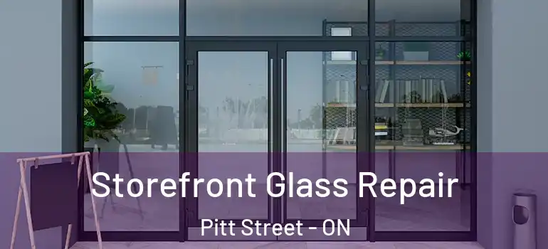 Storefront Glass Repair Pitt Street - ON