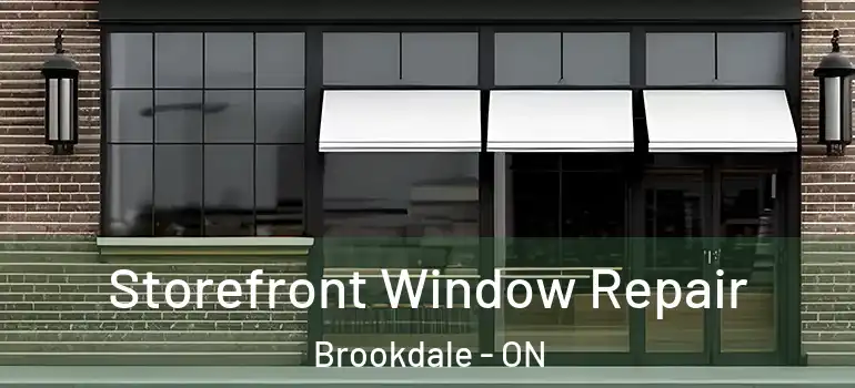 Storefront Window Repair Brookdale - ON