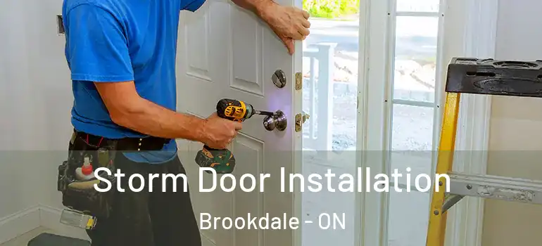 Storm Door Installation Brookdale - ON