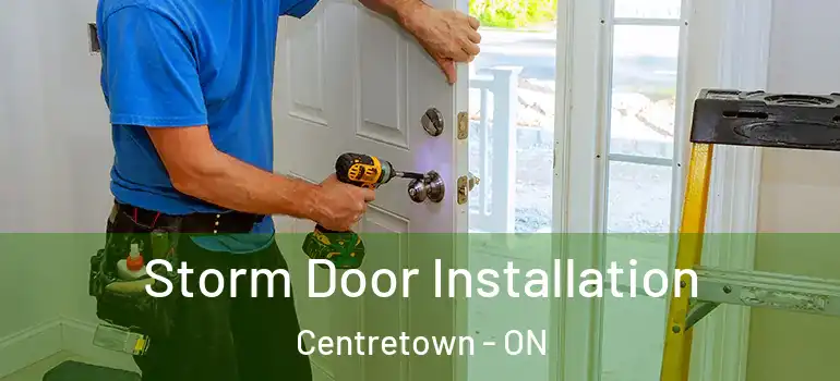 Storm Door Installation Centretown - ON