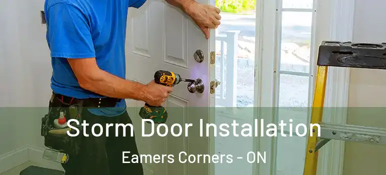 Storm Door Installation Eamers Corners - ON